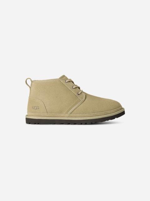 ® Men's Neumel Leather Shoes Chukka Boots in Muted Brass/Magnolia Leaf