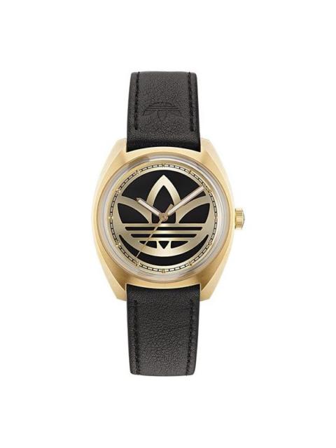 adidas Originals Unisex Fashion Edition Analogue Watch 'Black Gold' AOFH225122I