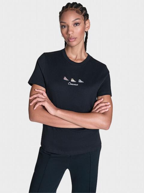 Trio Embroidered T-Shirt