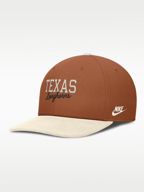 Texas Legacy Script Men's Nike Dri-FIT College Adjustable Hat