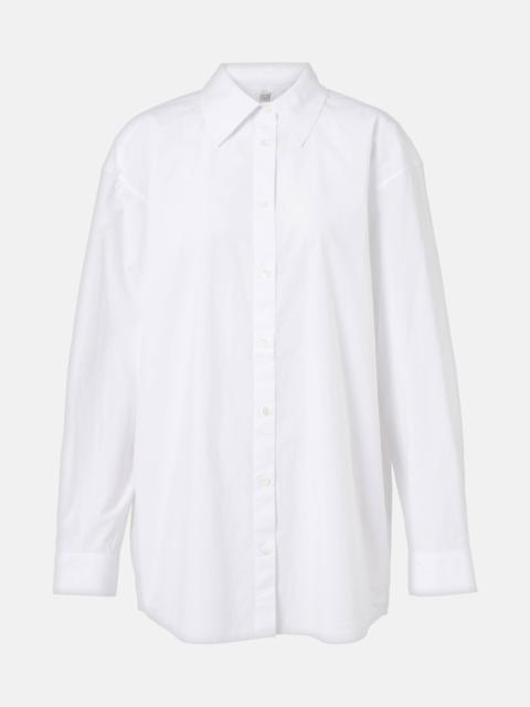 Cotton poplin shirt