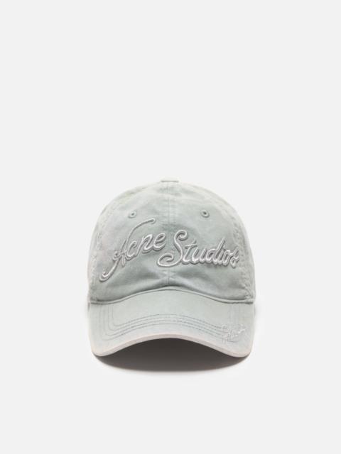 Embroidered logo cap - Fog grey