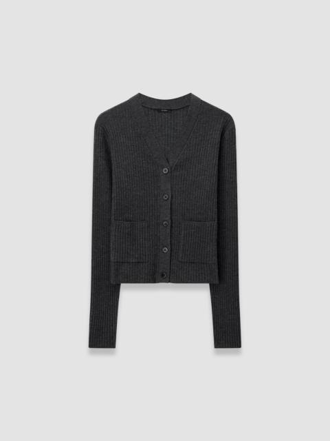 Merino Rib Knit Cardigan