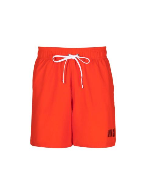 AMIRI Core Logo Swim Shorts Orange