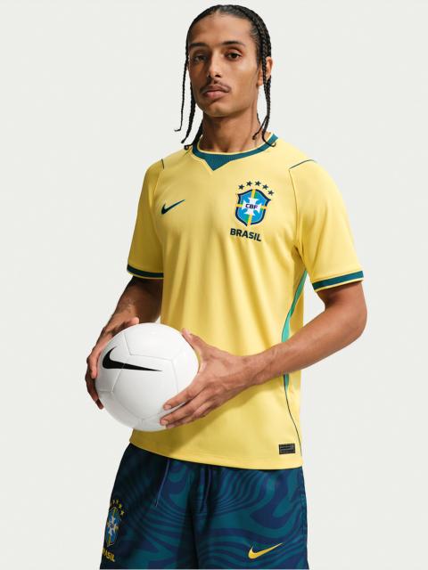 Brazil 2026 Stadium Home Men's Nike Dri-FIT Soccer Replica Jersey