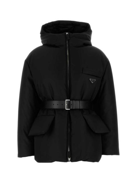 Prada Women Black Re-Nylon Down Jacket