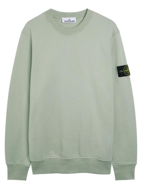 Stone Island Logo Cotton Sweatshirt