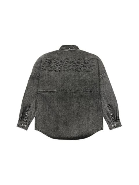 Palace Denim Bossy Shirt Washed Black