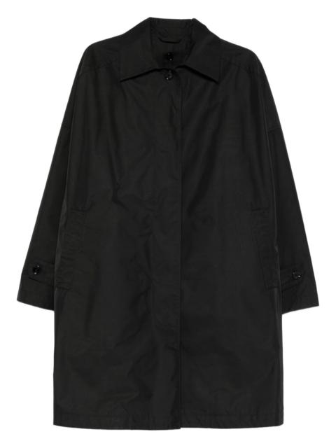 drop-shoulder trench coat
