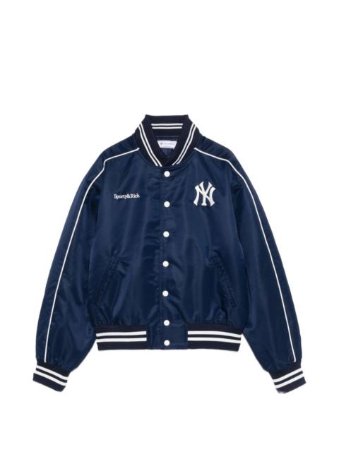 Daisy logo-embroidered bomber jacket