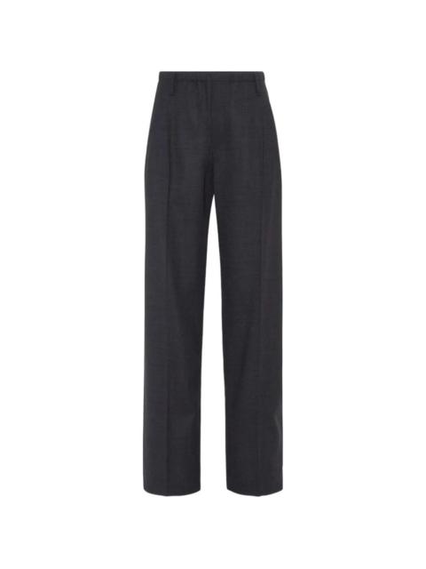 straight-leg trousers