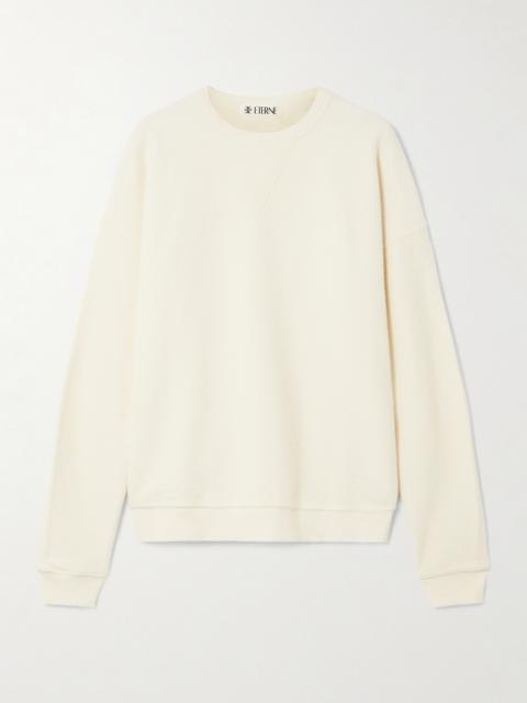 Embroidered Cotton-terry Sweatshirt