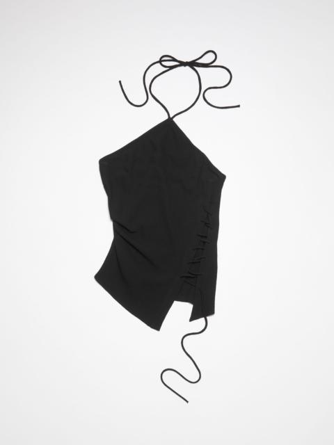 Halter top - Black