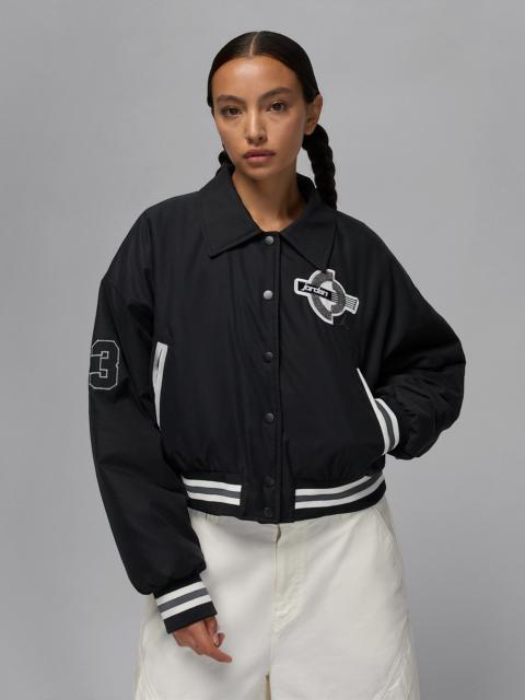 Jordan Brooklyn Women's Therma-FIT Varsity Jacket