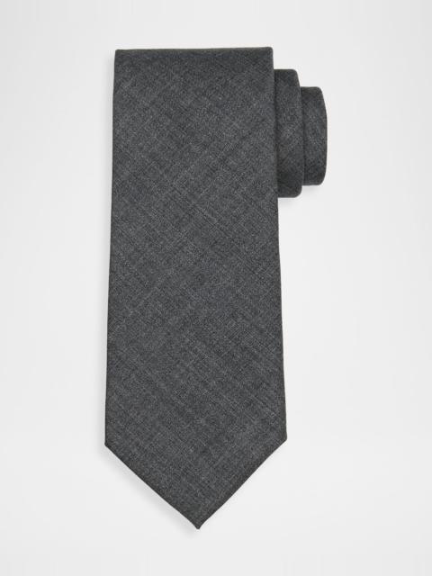 Men's Lightweight Wool Solid Tie