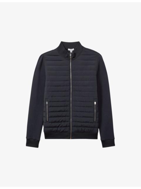 Freddie hybrid regular-fit quilted cotton jacket