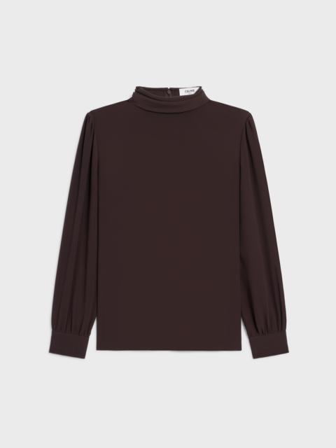 blouse IN acetate silk crepe