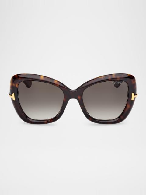 Icon Acetate Butterfly Sunglasses