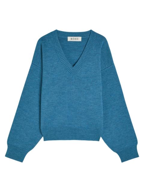Rohe V-neck Wool Jumper
