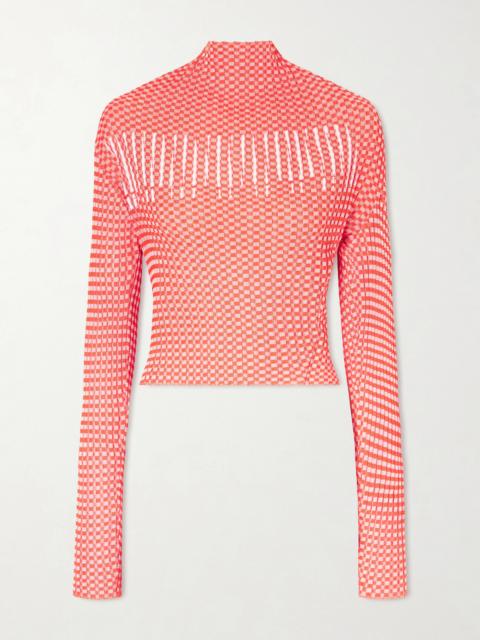 Gingham Illusion Woven T-shirt