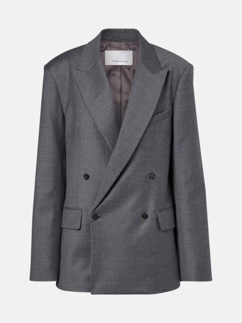 Newark wool-blend blazer
