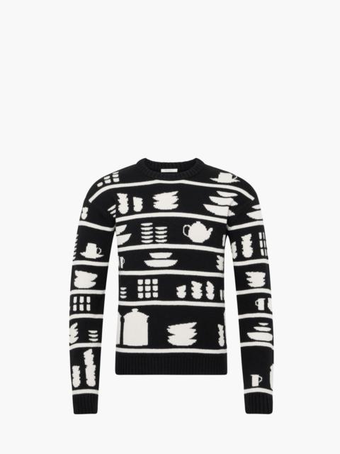 CROCKERY JACQUARD JUMPER