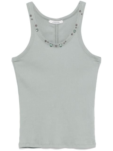 embellished tank top