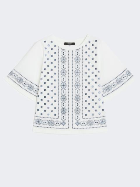 ELODIA Cotton poplin top