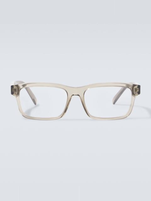 DiorBotanicao flat-top glasses