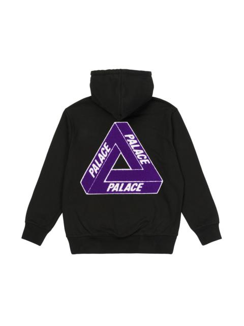 TRI-CHENILLE HOOD BLACK