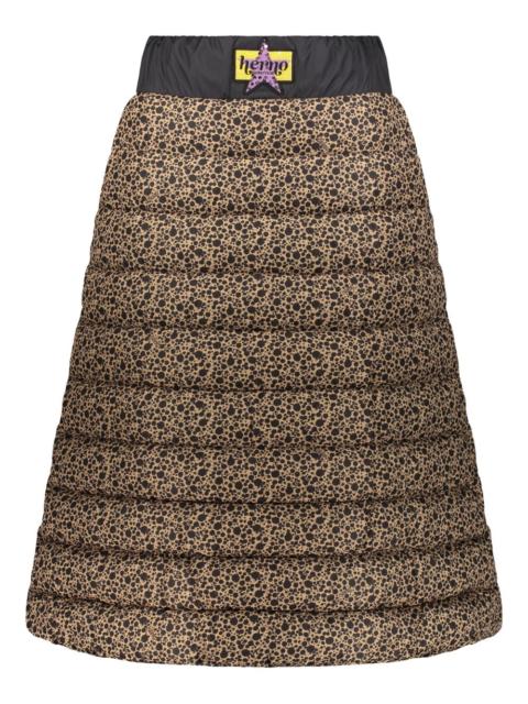 padded printed skirt