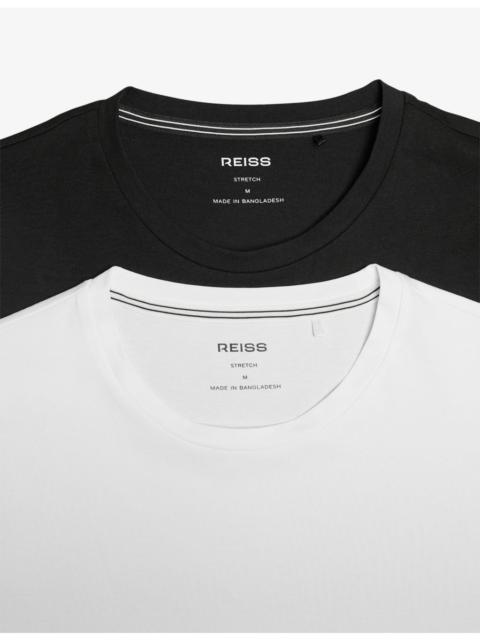 Flex Set of Two Stretch-Jersey T-Shirts