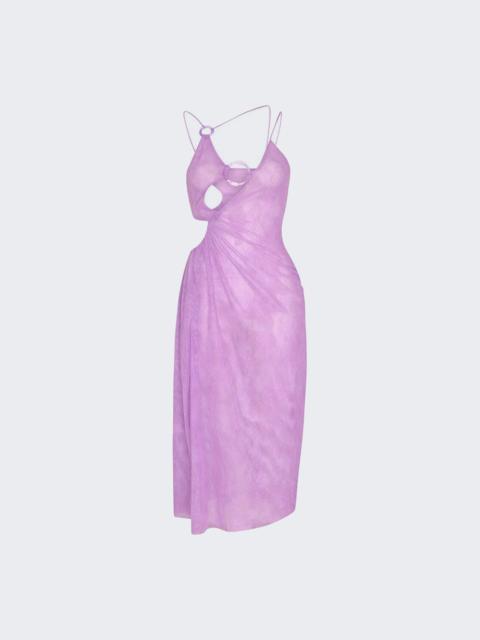 Single Slip Dress Purple