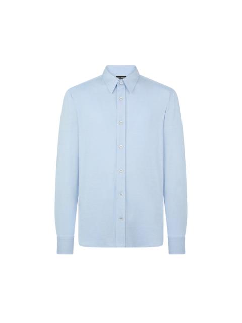 SILK COTTON BLEND SHIRT