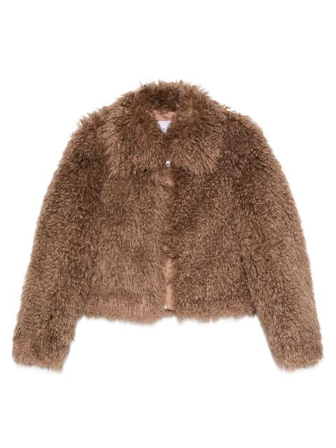 faux-shearling jacket