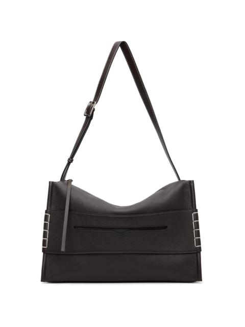 Brown Messenger Loafer Bag