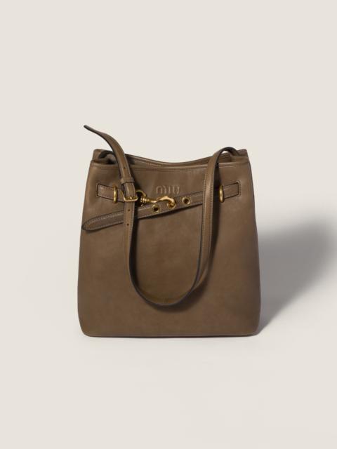 Aventure nappa leather bucket bag