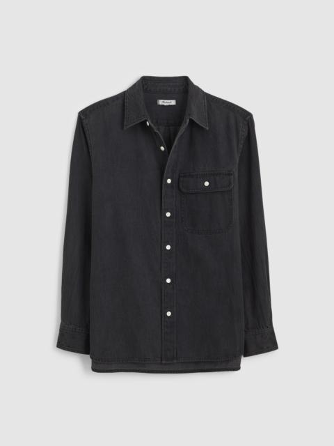 Single-Pocket Shirt in SoftFade Denim