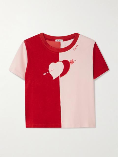 Wonderland Embroidered Jersey T-shirt