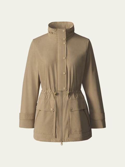 Keryn Mid-Length Rain Jacket