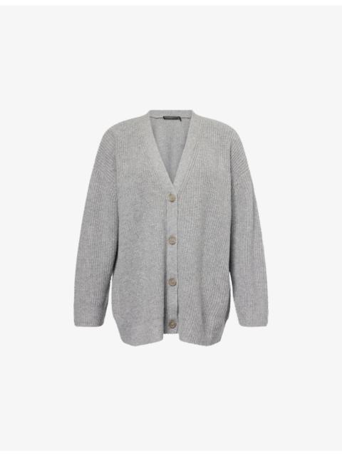 Cocoon V-Neck Cashmere Cardigan