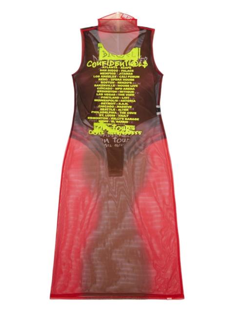 Remaster Capsule D-Agnec midi dress