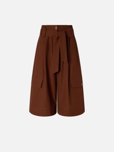 FLUID LONG SHORTS IN COTTON
