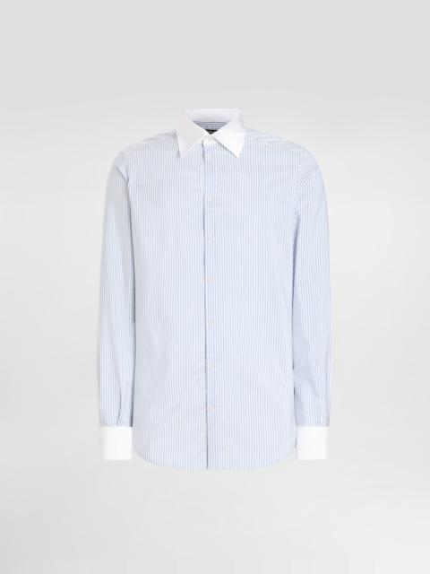 Striped cotton shirt