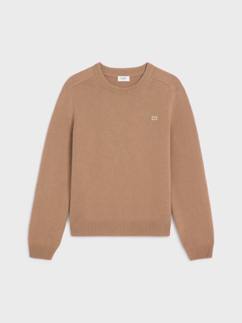 crew neck sweater IN WOOL AND CASHMERE