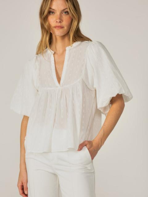 Blouse Flores - Natural White