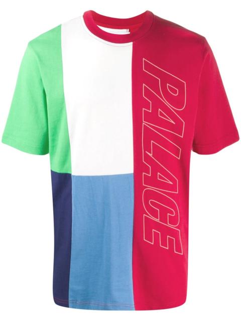 Flaggin colour block T-shirt