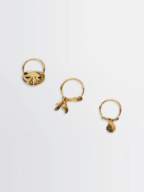 ESTAMPE TRIO RINGS