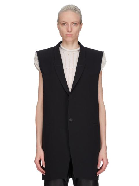 Wool vest Black