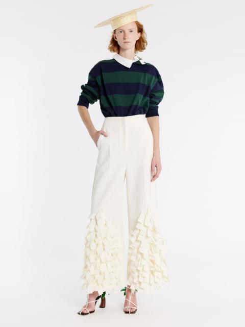 CULOTTES WITH RECTANGLE DETAIL IVORY